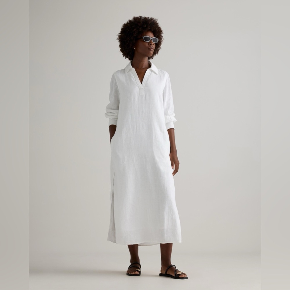 MADE WITH LOVE | cotton gauze dress | size large